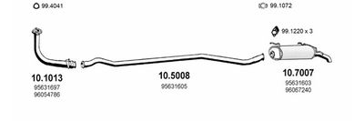 SISTEM DE ESAPAMENT ASSO ART0419