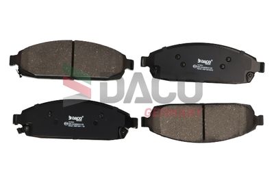 Комплект тормозных колодок, дисковый тормоз DACO Germany 321604 для JEEP COMMANDER