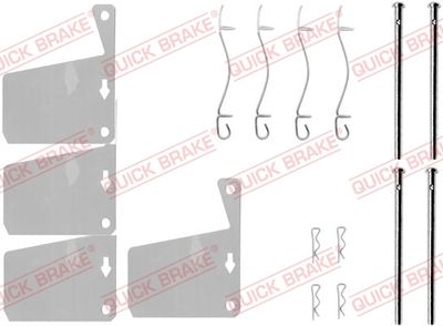 Комплектующие, колодки дискового тормоза KAWE 109-0955 для FORD GRANADA