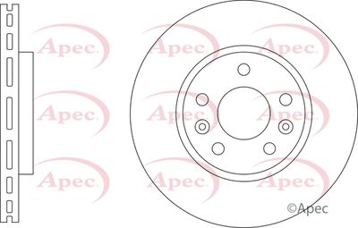 Brake Disc APEC DSK3852