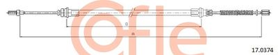 Тросик, cтояночный тормоз COFLE 17.0374 для AUTO UNION DKW