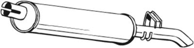 BOSAL Einddemper (185-939)
