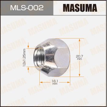 MASUMA MLS-002 Болт крепления колеса  для NISSAN AVENIR (Ниссан Авенир)
