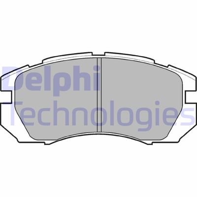 Комплект тормозных колодок, дисковый тормоз DELPHI LP930 для SUBARU LEGACY