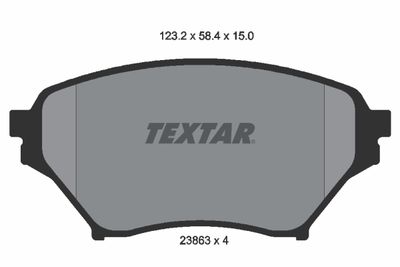 Brake Pad Set, disc brake 2386301