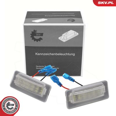 Osvětlení SPZ ESEN SKV 72SKV555