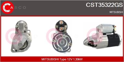 Стартер CASCO CST35322GS для MITSUBISHI OUTLANDER