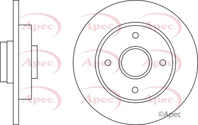 Brake Disc APEC DSK2608