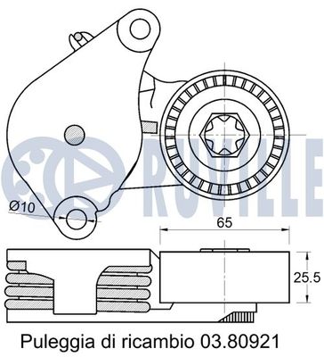 INTINZATOR CUREA CUREA DISTRIBUTIE RUVILLE 542748 1