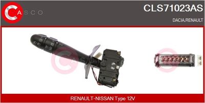 Spínač řízení CASCO CLS71023AS
