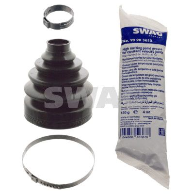 Faltenbalgsatz, Antriebswelle