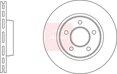 APEC Brake Disc DSK3093