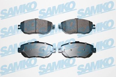 SAMKO 5SP703 Тормозные колодки и сигнализаторы  для LEXUS LS (_F1_) 400 (UCF10)