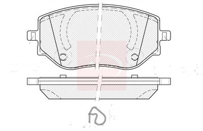 DriveTec Brake Pads DBPPAD2487