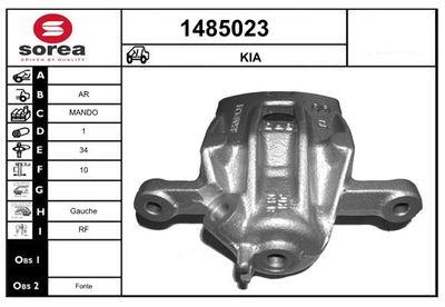 BREMSSATTEL SNRA 1485023