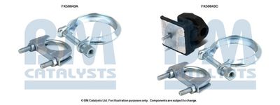 Монтажен комплект, изпускателна тръба BM Catalysts FK50843
