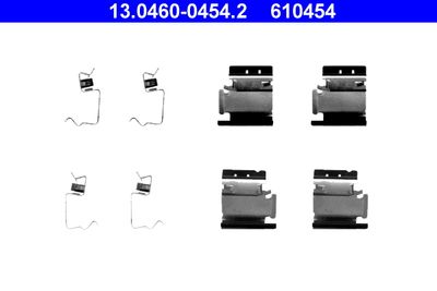 Комплектующие, колодки дискового тормоза ATE 13.0460-0454.2 для FIAT STILO