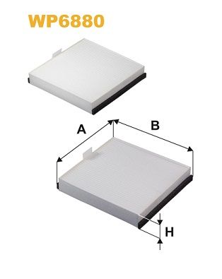 FILTRU AER HABITACLU WIX FILTERS WP6880