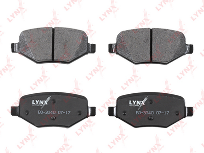LYNXauto BD-3040 Тормозные колодки и сигнализаторы  для LINCOLN  (Линколн Мkт)