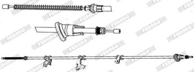 CABLU FRANA DE PARCARE