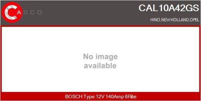 Генератор CASCO CAL10A42GS для OPEL CASCADA