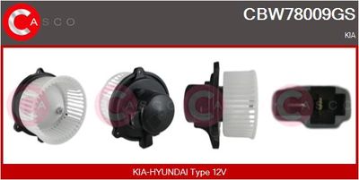 CASCO Interieurventilatie Genuine (CBW78009GS)