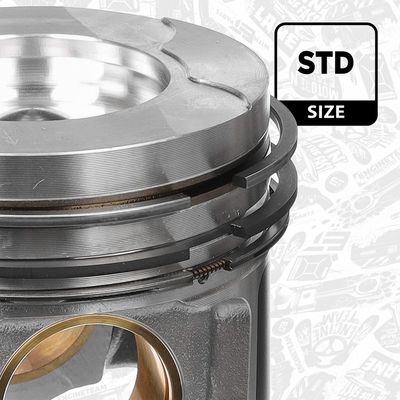 PISTON ET ENGINETEAM PM012000 2