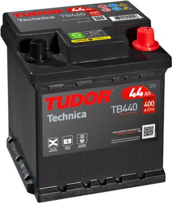 Стартерная аккумуляторная батарея TUDOR TB440 для LANCIA Y10