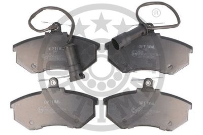 OPTIMAL BP-09491 Тормозные колодки и сигнализаторы  для AUDI 90 B2 (813, 814, 853) 2.2 E quattro
