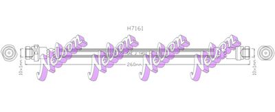 спирачен маркуч KAWE H7161