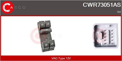 COMUTATOR MACARA GEAM CASCO CWR73051AS