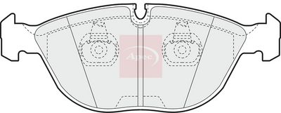 APEC Brake Pad Set, disc brake PAD944