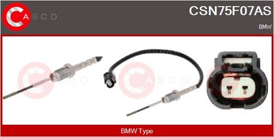 SENZOR TEMPERATURA GAZE EVACUARE CASCO CSN75F07AS