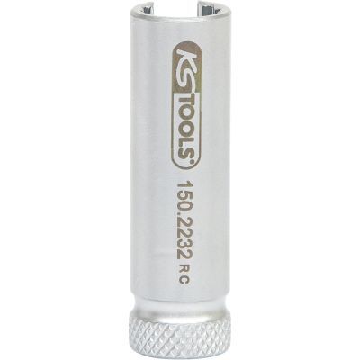 KS Tools 150.2232 Speciální dvanáctihranný nástrčných klíč na turbodmychadla 1/4", pro VAG, 10 mm