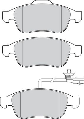 SET PLACUTE FRANA FRANA DISC VALEO 302950 1