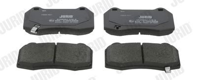 Комплект тормозных колодок, дисковый тормоз JURID 573956J для NISSAN 350Z