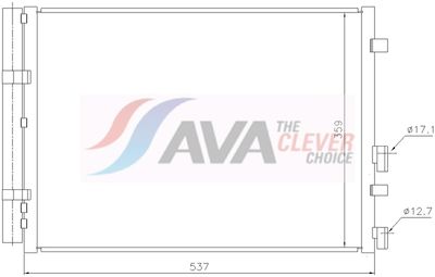 KONDENSATOR KLIMAANLAGE