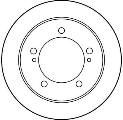 BREMSSCHEIBE TRW DF3165 1