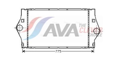 INTERCOOLER COMPRESOR AVA Clever Choice RTA4363