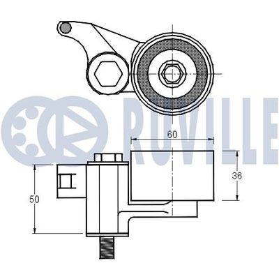 ROLA INTINZATOR CUREA DISTRIBUTIE RUVILLE 541441 1