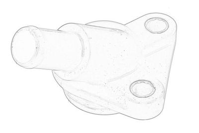 Koelingsysteem stub-pipe past: IVECO DAILY III, DAILY IV  FIAT DUCATO F1AE0481B-F1AE3481G 01.03-07.14