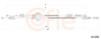 Cable Pull, manual transmission 92.10.2456