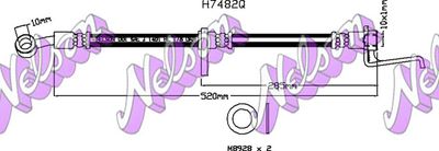 Тормозной шланг KAWE H7482Q для HONDA CR-Z