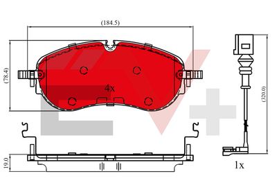 SET PLACUTE FRANA FRANA DISC