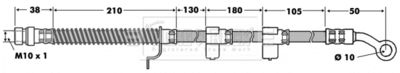 Brake Hose Borg & Beck BBH7456