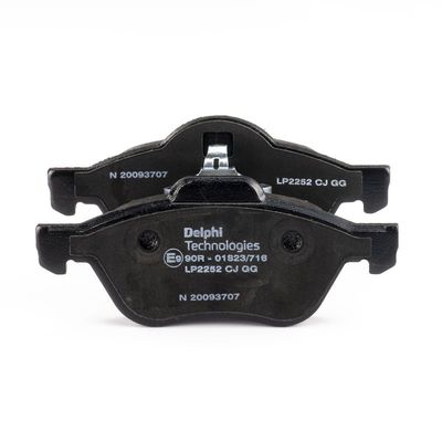 BREMSBELAGSATZ SCHEIBENBREMSE DELPHI LP2252 2