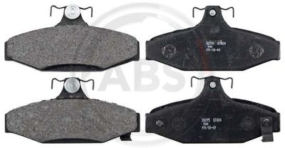 Zestaw klocków hamulcowych, hamulce tarczowe A.B.S. 38295
