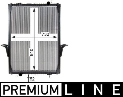 MAHLE Radiatorius, variklio aušinimas