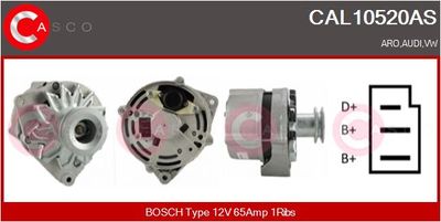 Генератор CASCO CAL10520AS для ARO 10