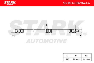 спирачен маркуч STARK SKBH-0820444
